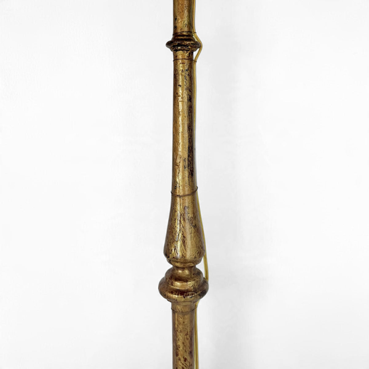 Spanish Gilt Iron Standing Lamp