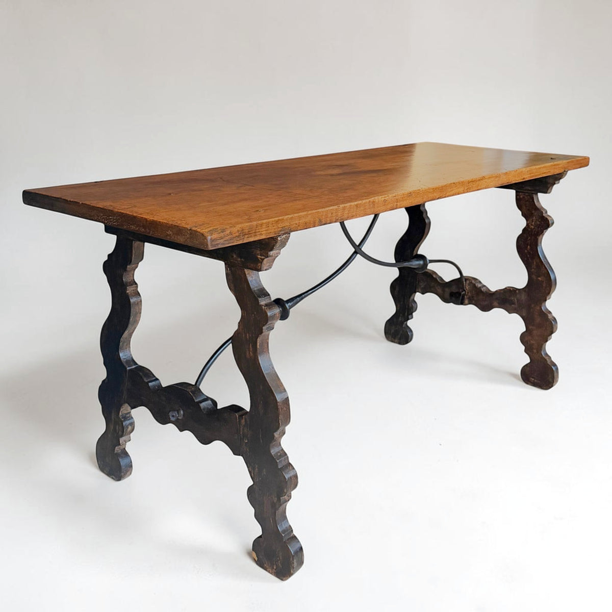 Spanish Baroque Style Trestle Table