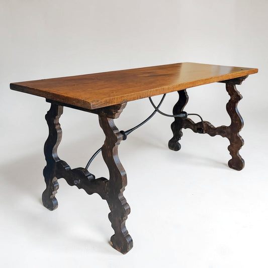 Spanish Baroque Style Trestle Table
