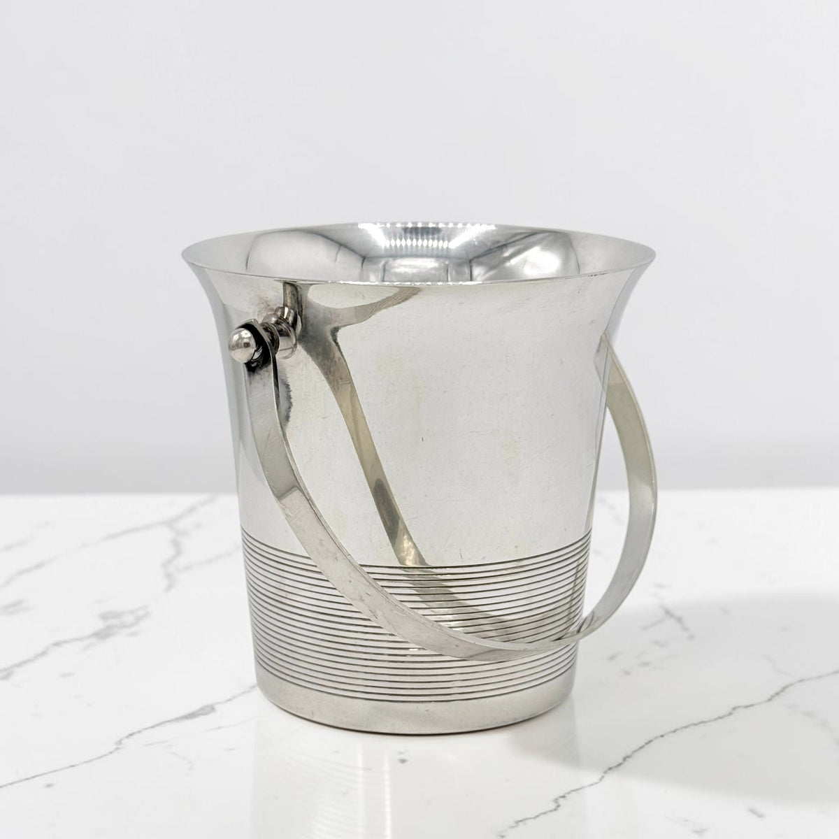 Petite Silver Plate Ice Bucket