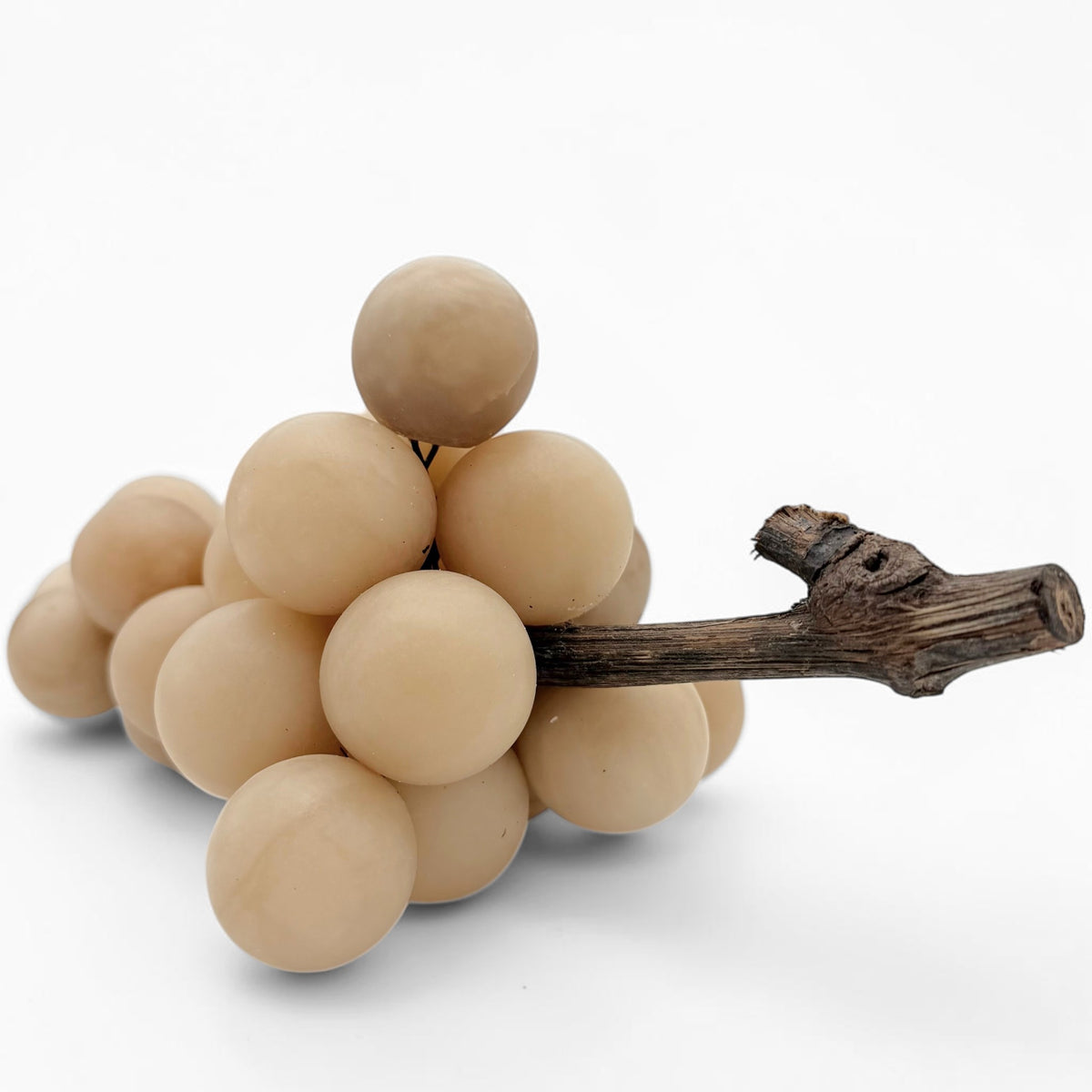 Vintage Beige Alabaster Grapes