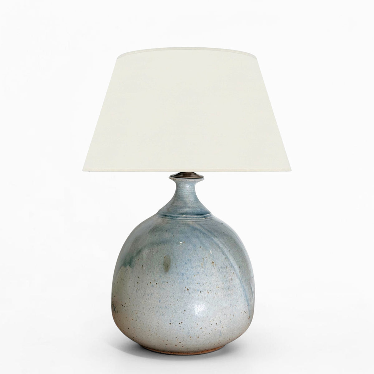 Light Blue Ceramic Table Lamp