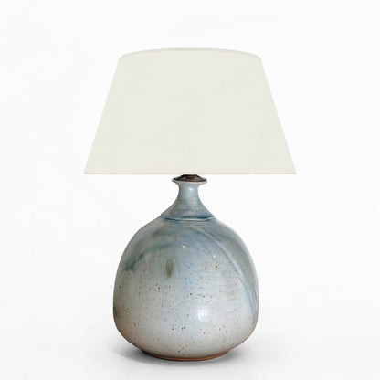 Light Blue Ceramic Table Lamp