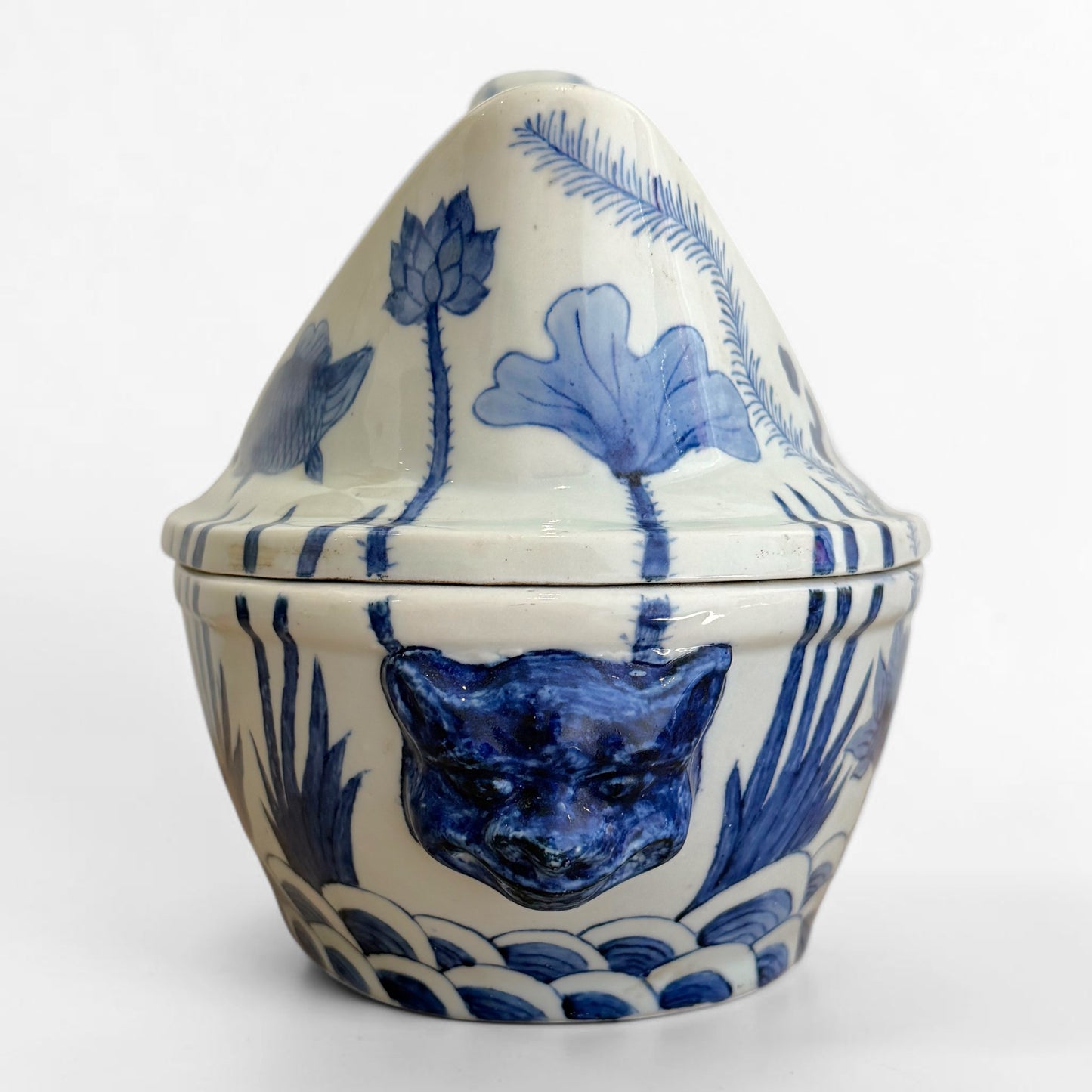Antique Porcelain Duck Tureen