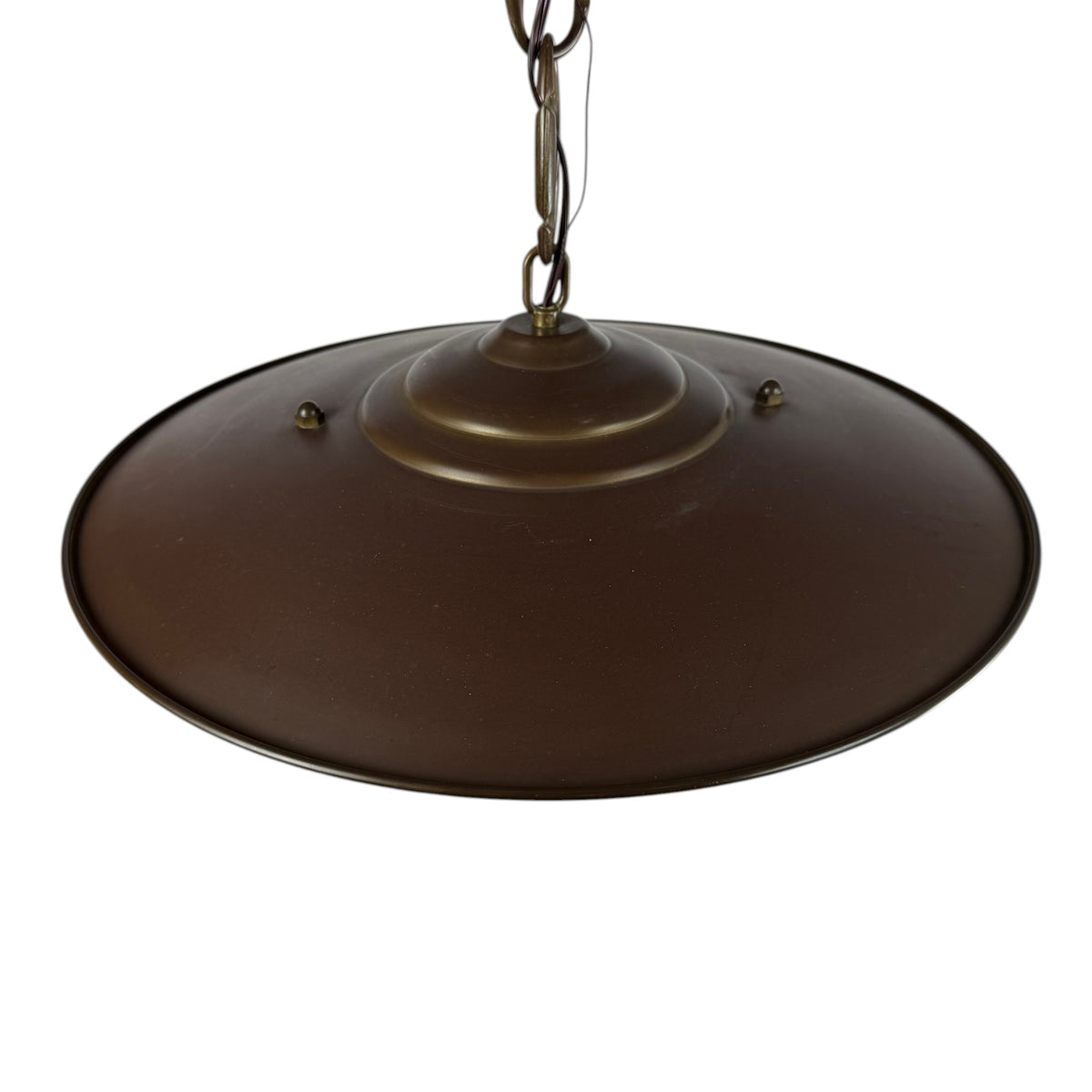 Metal and Glass Lantern, Italy circa 1980