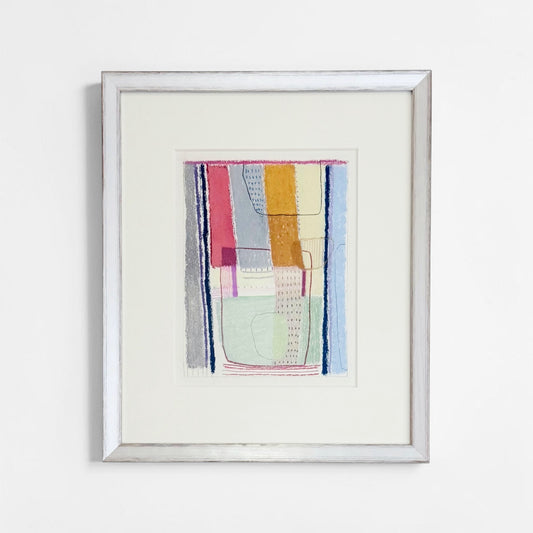Abstract Pastel Drawing by Pamela Sztybel