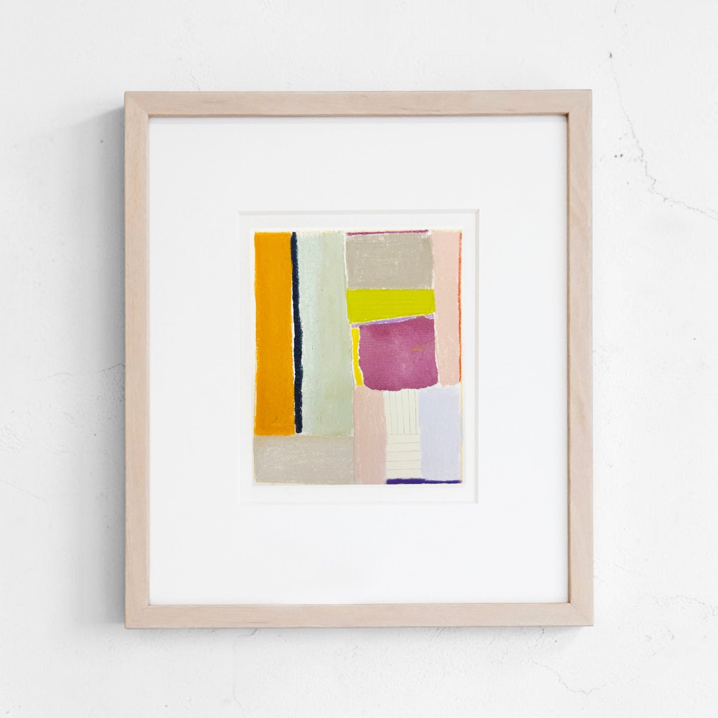 Abstract Pastel Drawing by Pamela Sztybel