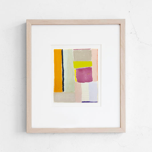Abstract Pastel Drawing by Pamela Sztybel