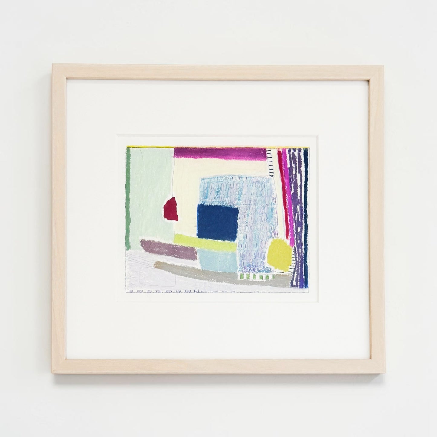 Abstract Pastel Drawing by Pamela Sztybel