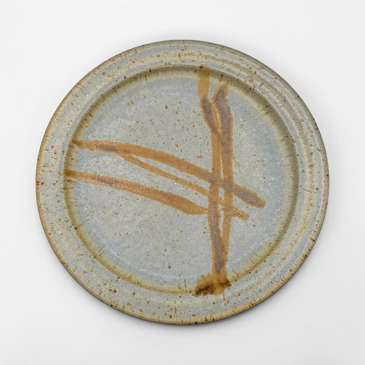 Speckled Stoneware Plate