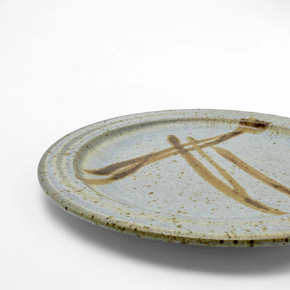 Speckled Stoneware Plate