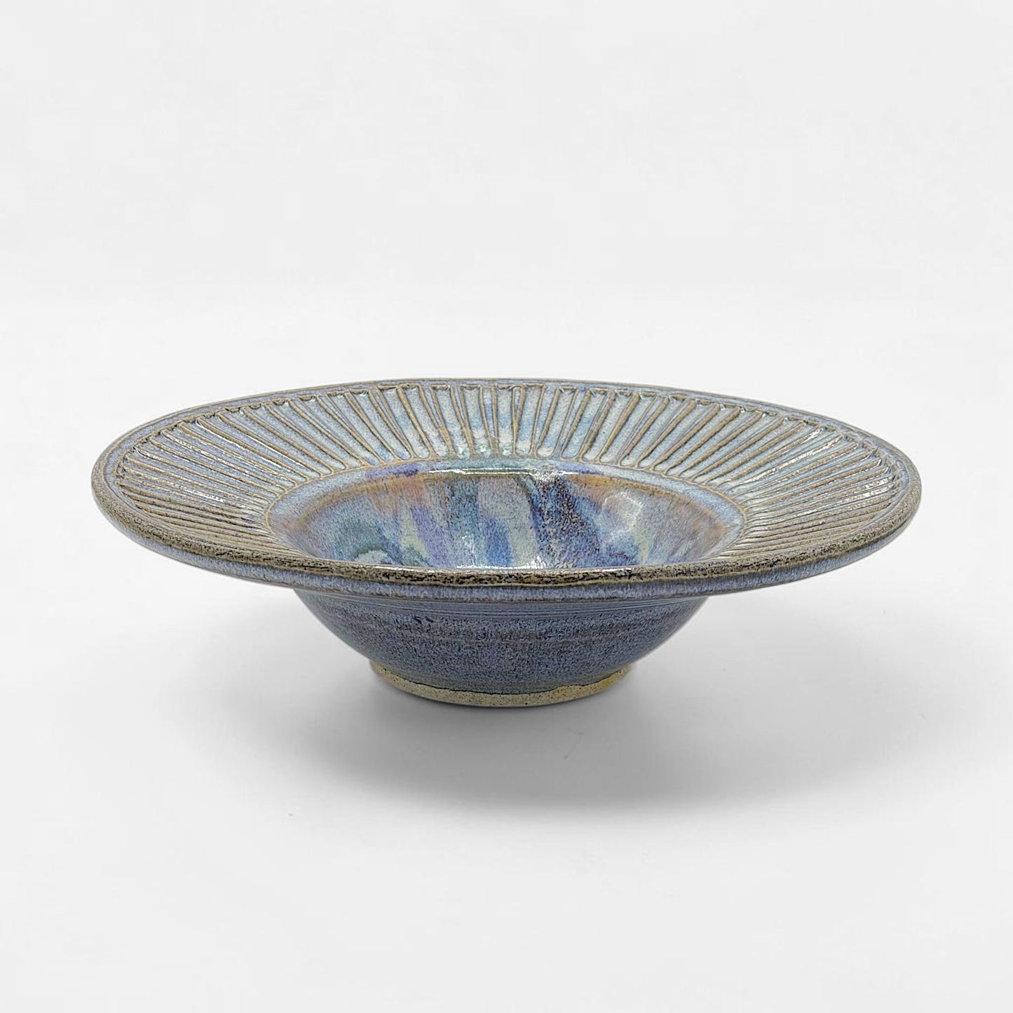 Handmade Light Blue Stoneware Bowl