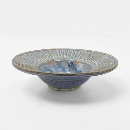 Handmade Light Blue Stoneware Bowl