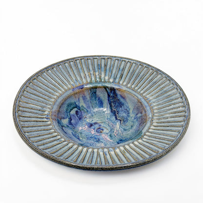 Handmade Light Blue Stoneware Bowl