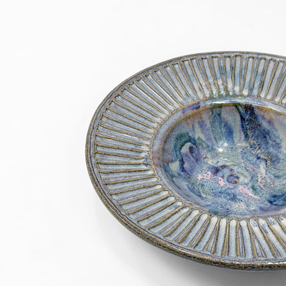 Handmade Light Blue Stoneware Bowl