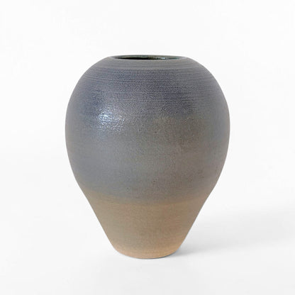 Blue Ombre Stoneware Vase