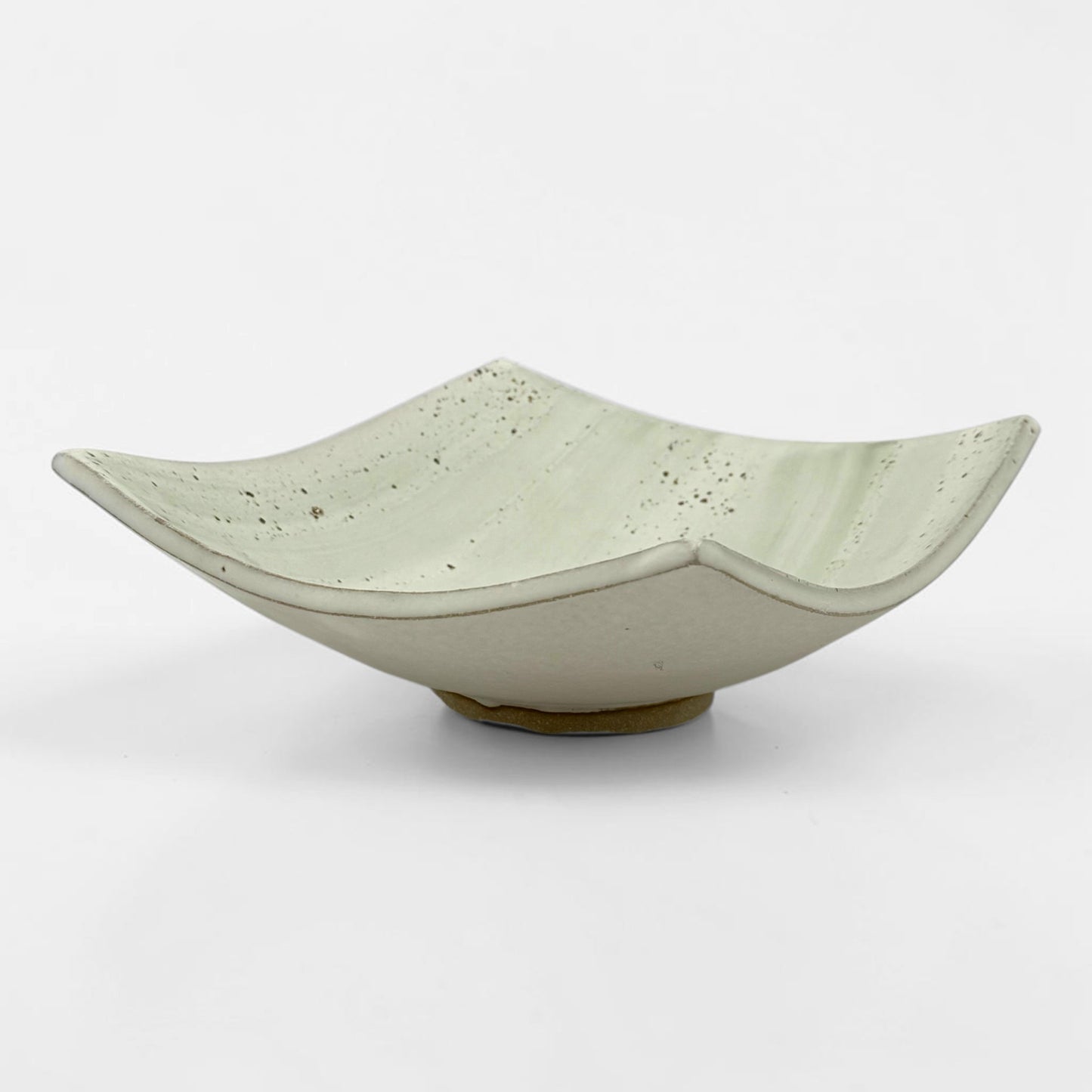 Pale Green Low Pedestal Bowl