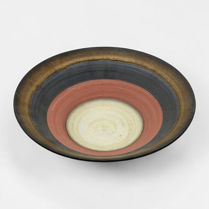 Bronze Rim Stoneware Bowl