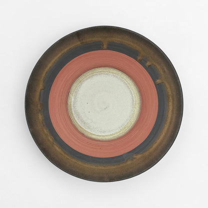 Bronze Drip Rim Stoneware Bowl