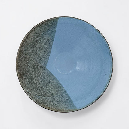 Two-Toned Blue Stoneware Bowl