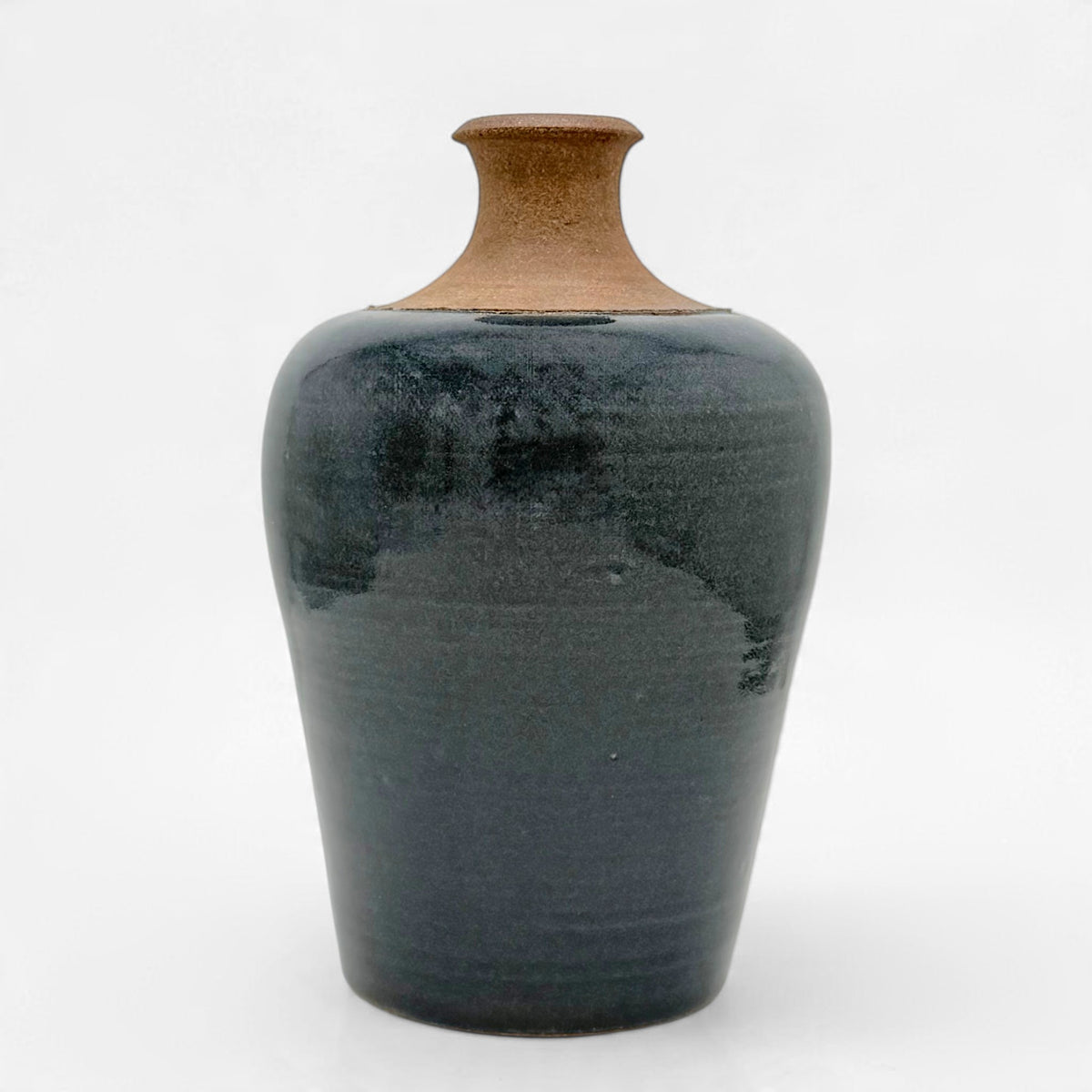 Blue Gray Terra Cotta Vase