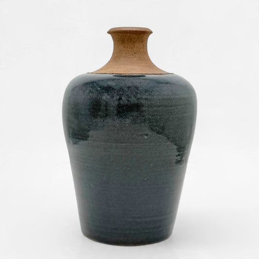 Blue Gray Terra Cotta Vase