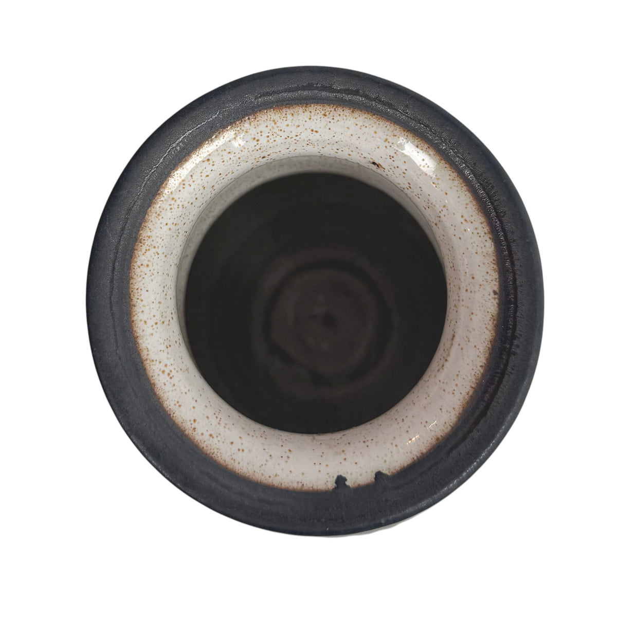 Light Gray and Light Green Ceramic Vase