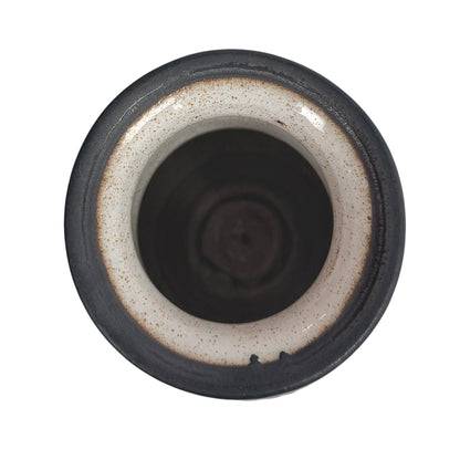 Light Gray and Light Green Ceramic Vase