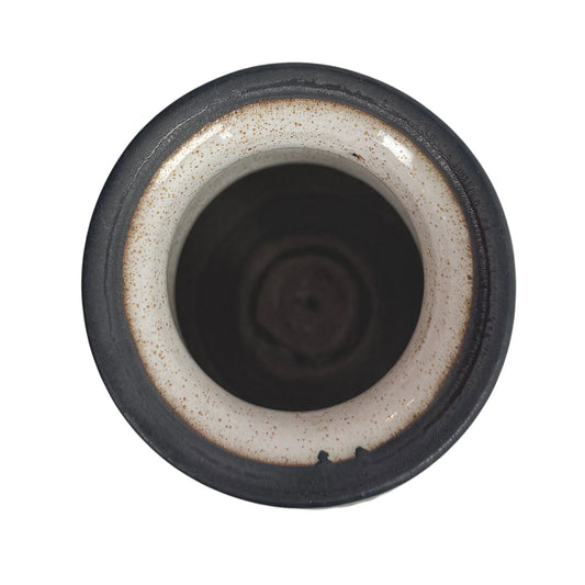 Light Gray and Light Green Ceramic Vase