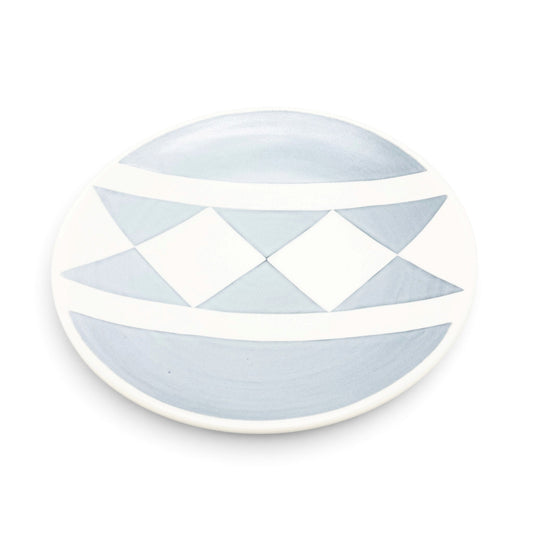 Blue and White Porcelain Platter