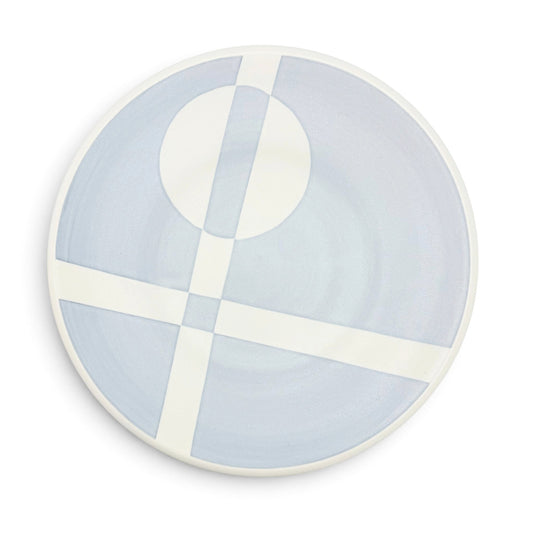 Blue and White Porcelain Platter
