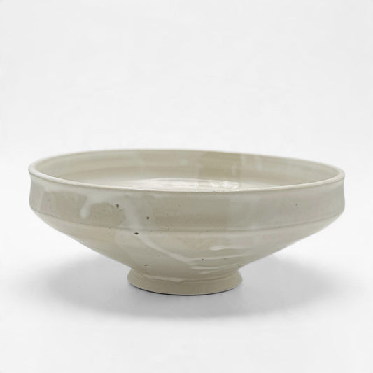 Drip Glazed Stoneware Bowl