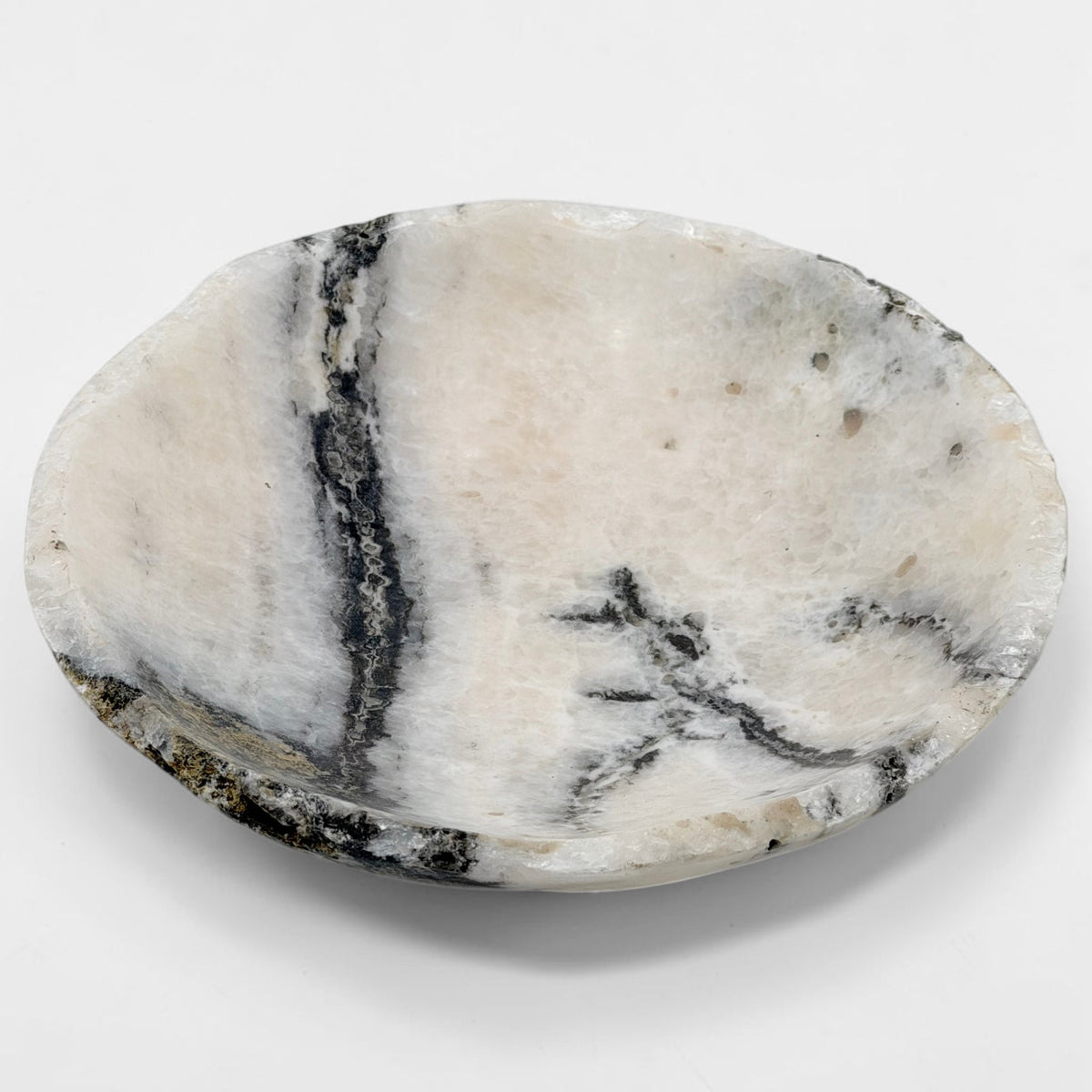 Black and White Marble Bowl