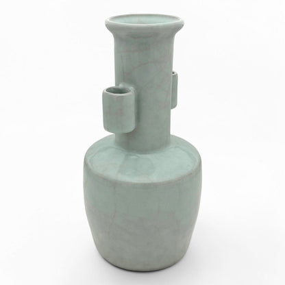 Light Green Celadon Crackle Vase