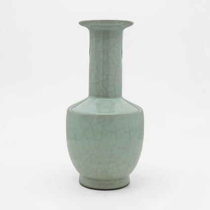 Light Green Celadon Crackle Vase