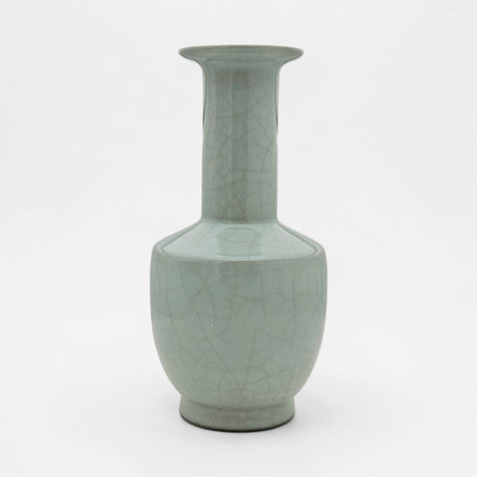Light Green Celadon Crackle Vase