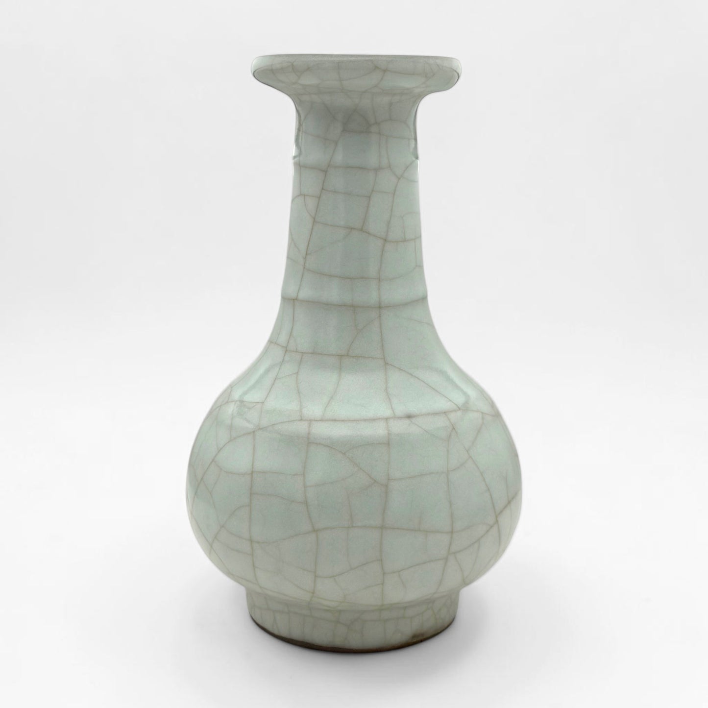 Light Green Celadon Crackle Vase