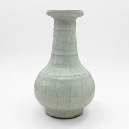 Light Green Celadon Crackle Vase