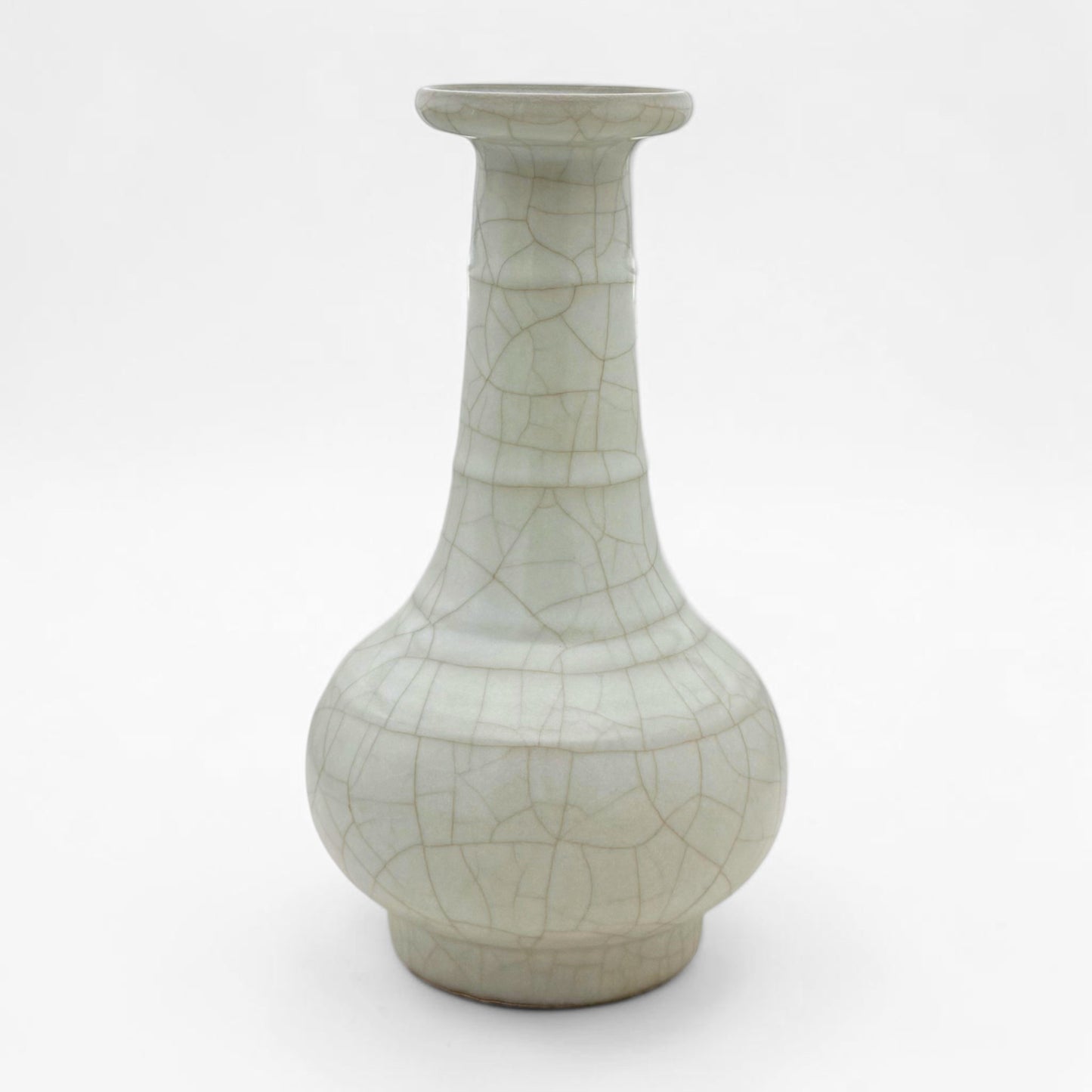 Light Green Celadon Crackle Vase