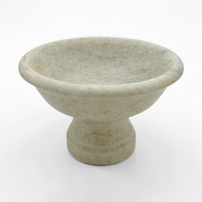 Marble Pedestal Bowl