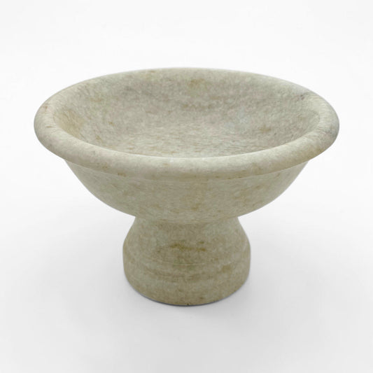 Marble Pedestal Bowl
