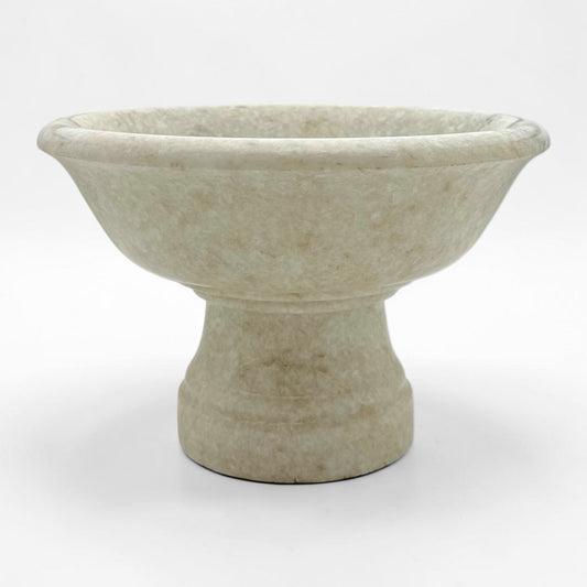 Marble Pedestal Bowl