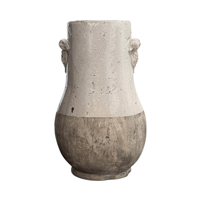Pair of Portuguese Earthenware Vases