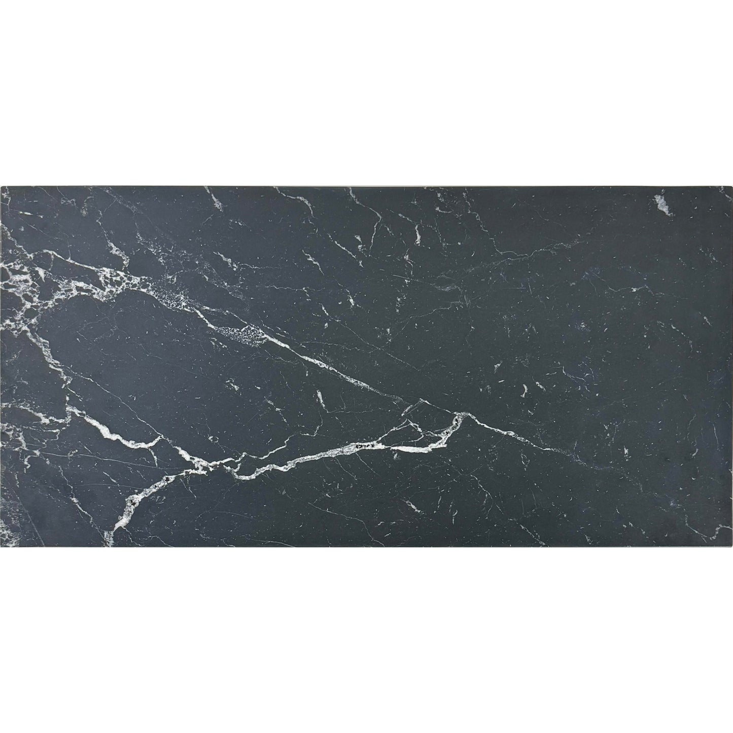 Light Gray Commode with Black Marble Top