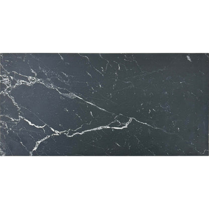 Light Gray Commode with Black Marble Top