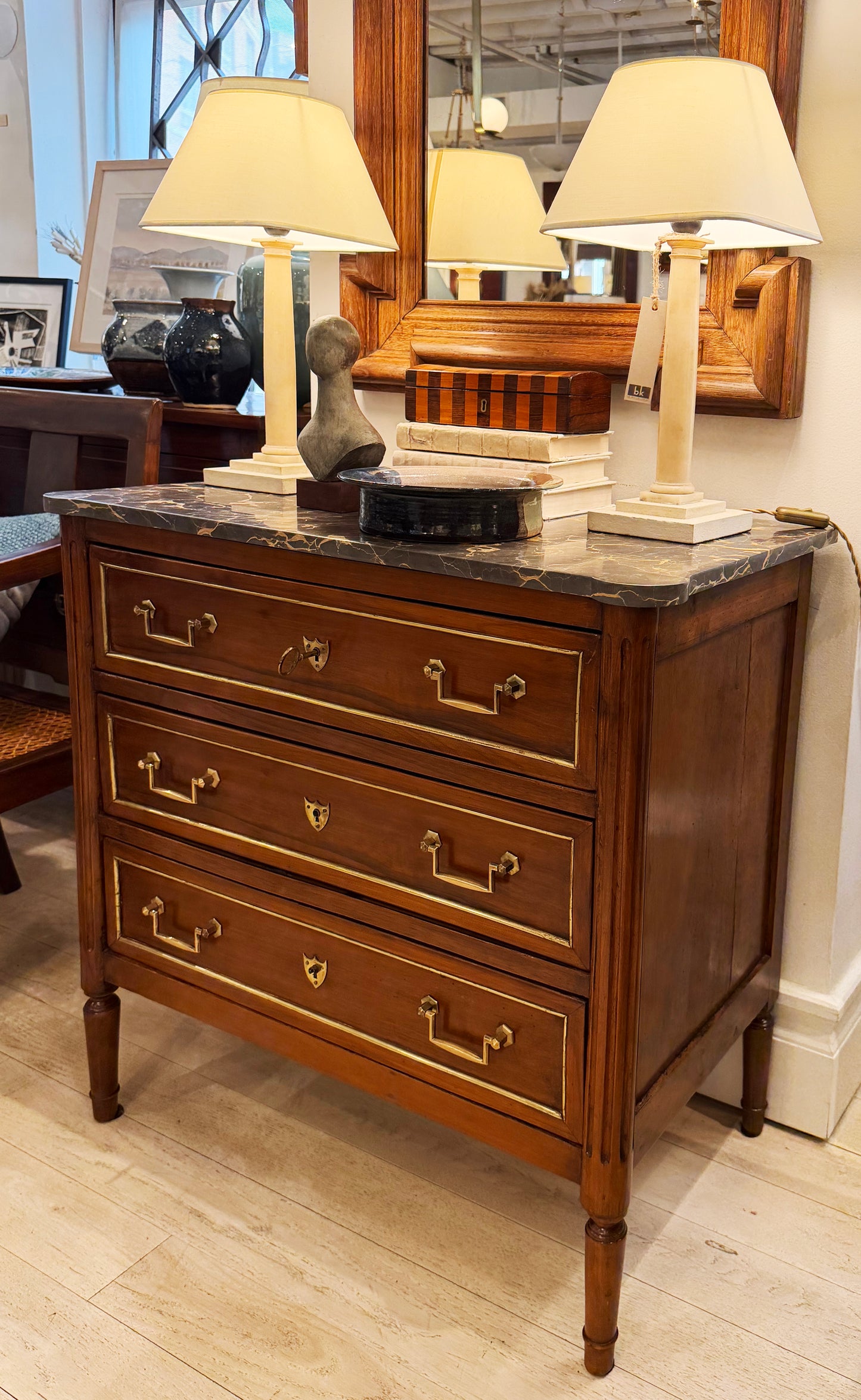18th Century French Walnut Commode