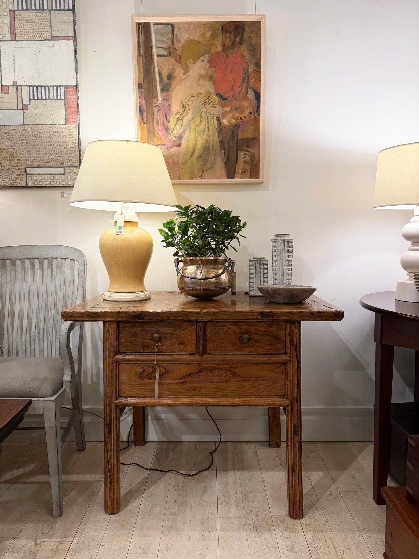 Antique Italian Rustic Work Table