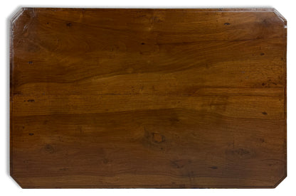 French 18th Century Ribbed Walnut Table