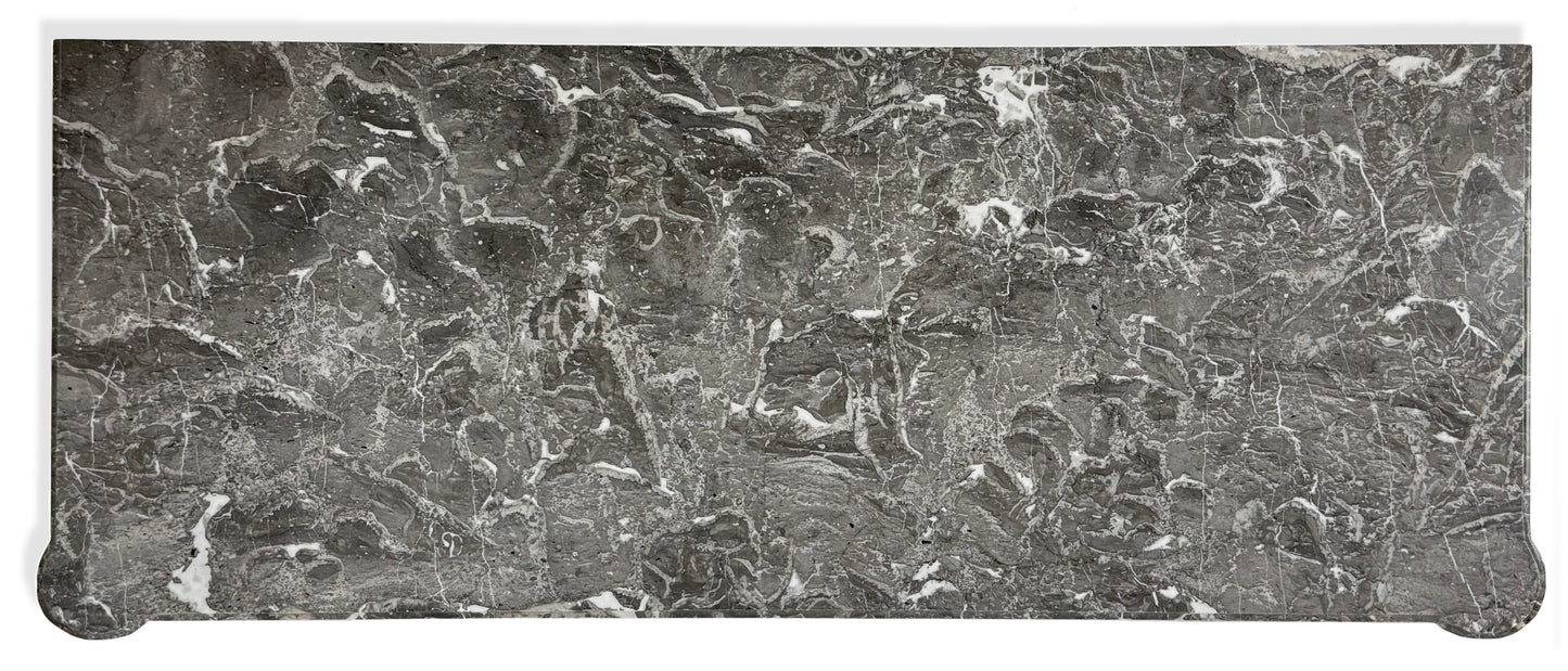 French Three Drawer Mahogany Commode