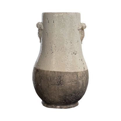 Pair of Portuguese Earthenware Vases